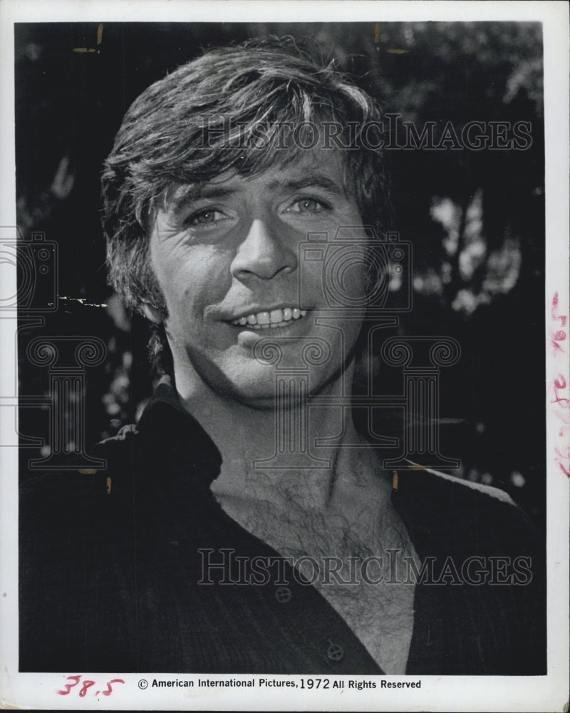 1972 Press Photo Adam Roarke, American Actor - RSG57393 - Historic Images