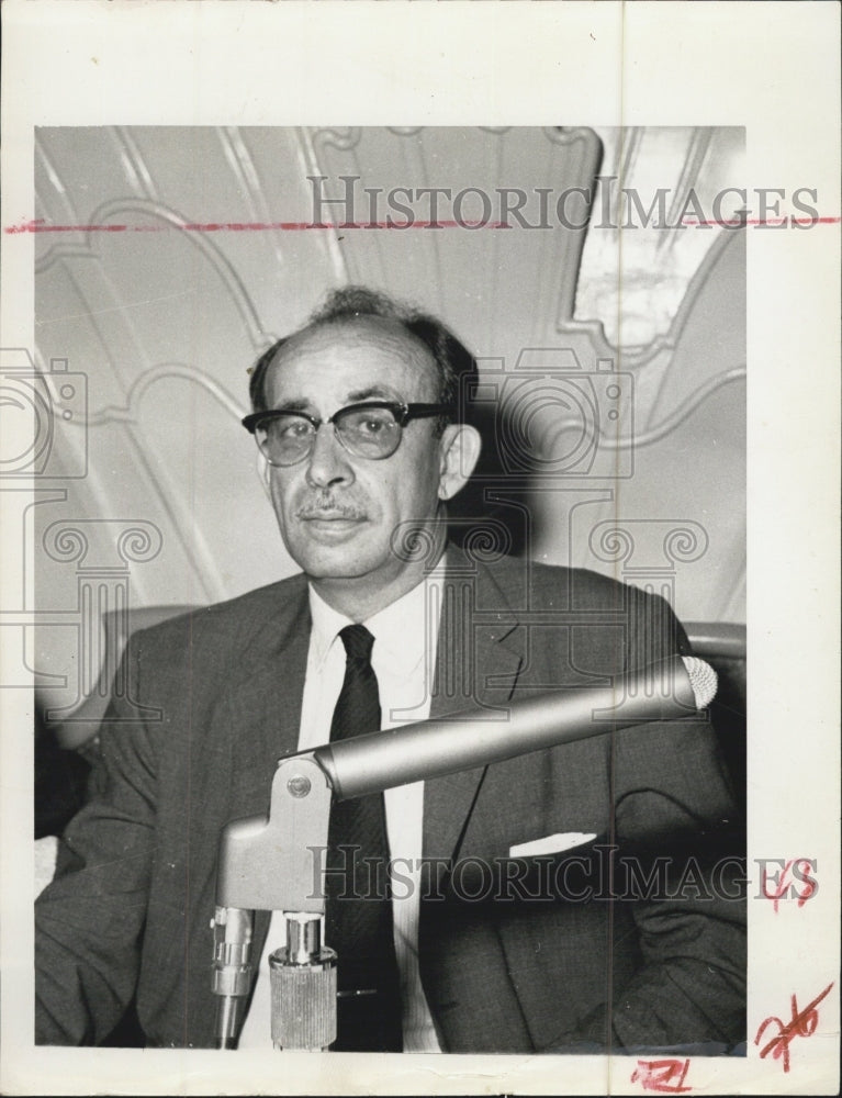 1959 Press Photo Raul Roa Cuba Foreign Minister - Historic Images