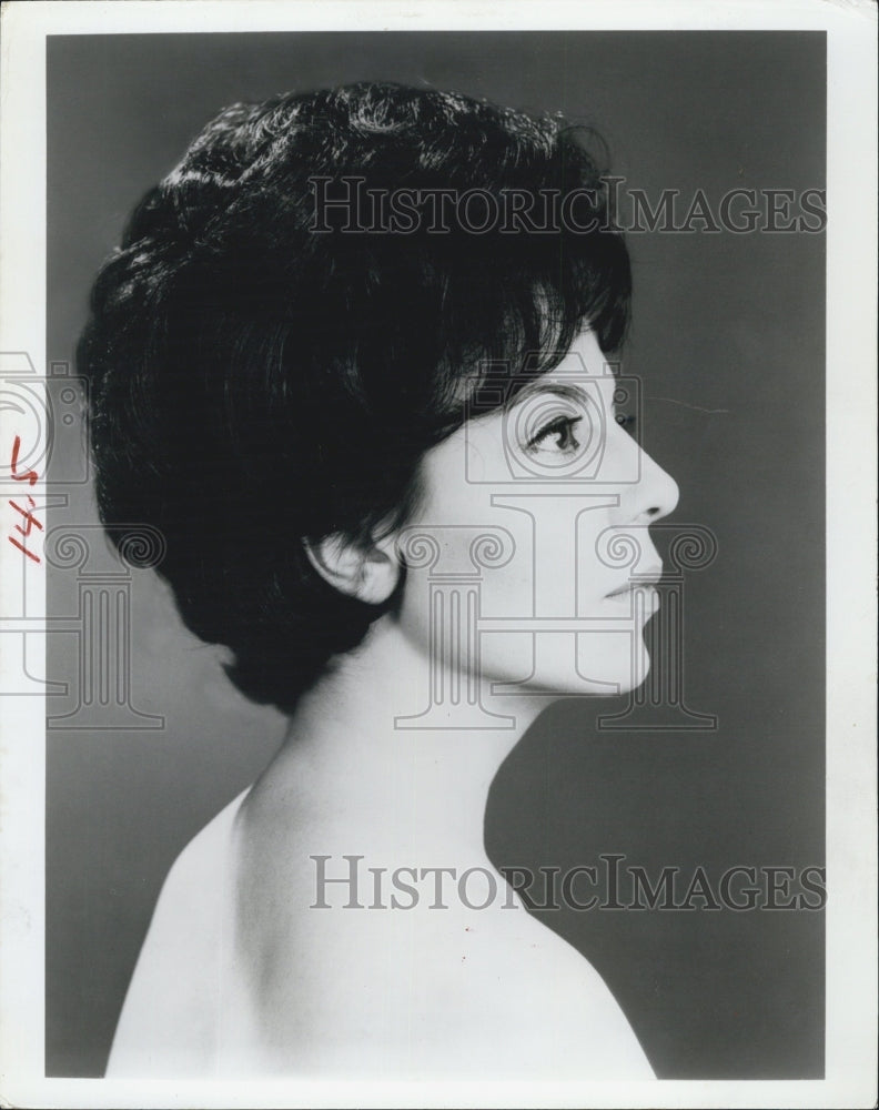 1965 Francesca Roberto Operatic Soprano Metropolitan Opera Company - Historic Images