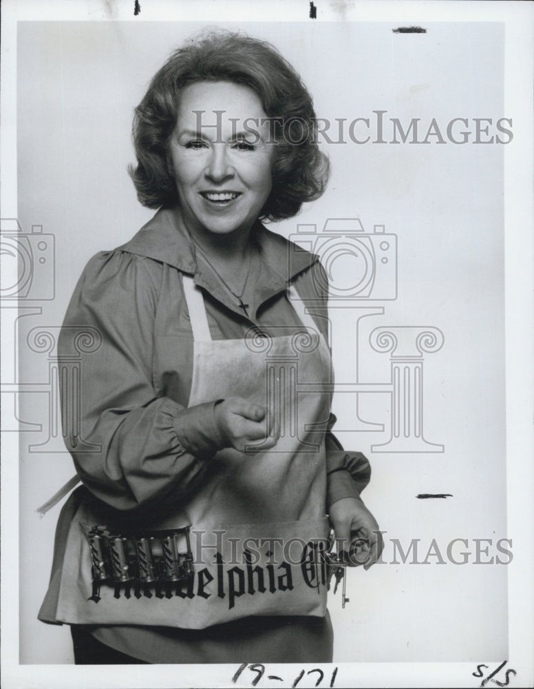 1980 Press Photo Doris Roberts stars in ABC TV show "Angie" - Historic Images