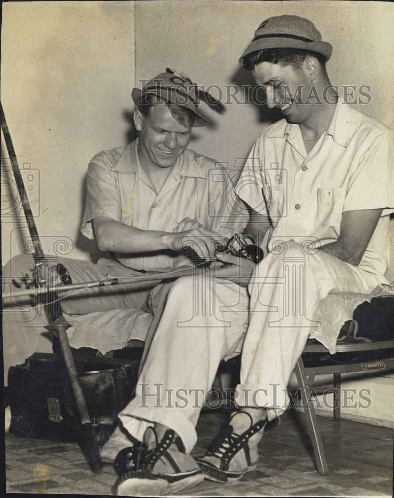 1941 Fishermen Edward H. Roberts and Joseph A. O'Ravage - Historic Images