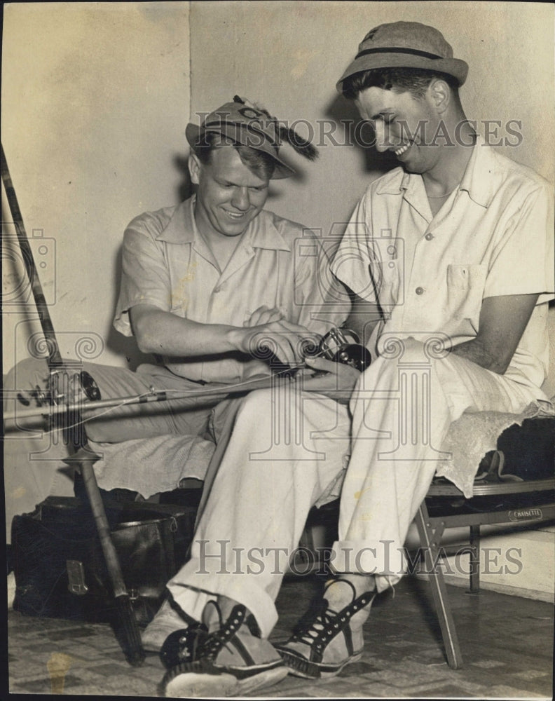 1941 Fishermen Edward H. Roberts and Joseph A. O'Ravage - Historic Images