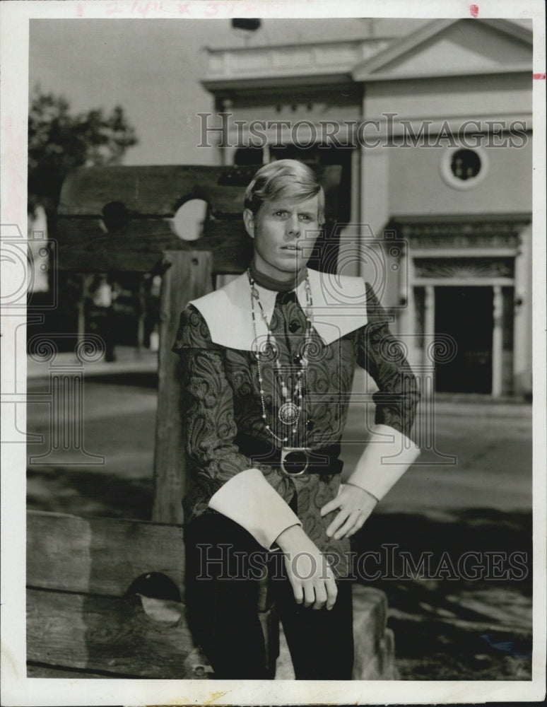 1968 John Findlater,actor on Payton Place - Historic Images