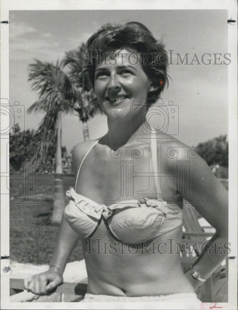 1960 Hildegard Linden,German actress of the stage - Historic Images