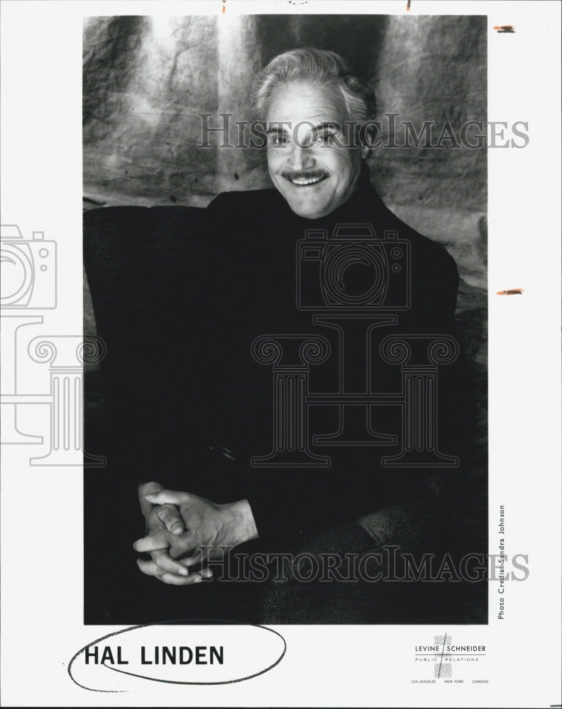 1994 Press Photo Hal Linden,actor - Historic Images