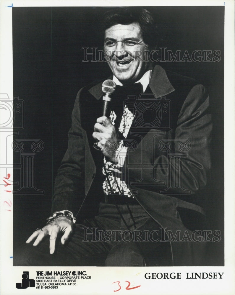 1979 Press Photo George Lindsey country singer - Historic Images