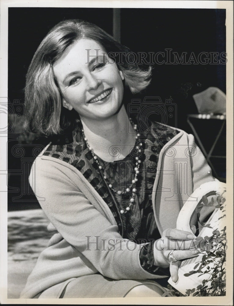 1964 Press Photo Pia Lindstrom daughter of Ingrid Bergman "Marriage Italian Styl - Historic Images