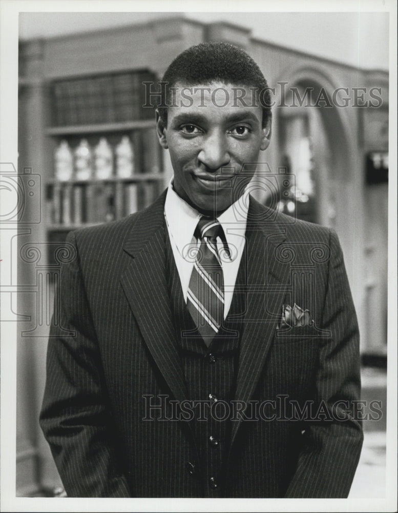 1982 Press Photo Actor Leonard Lightfoot "Silver Spoons" NBC TV Comedy Attorney - Historic Images