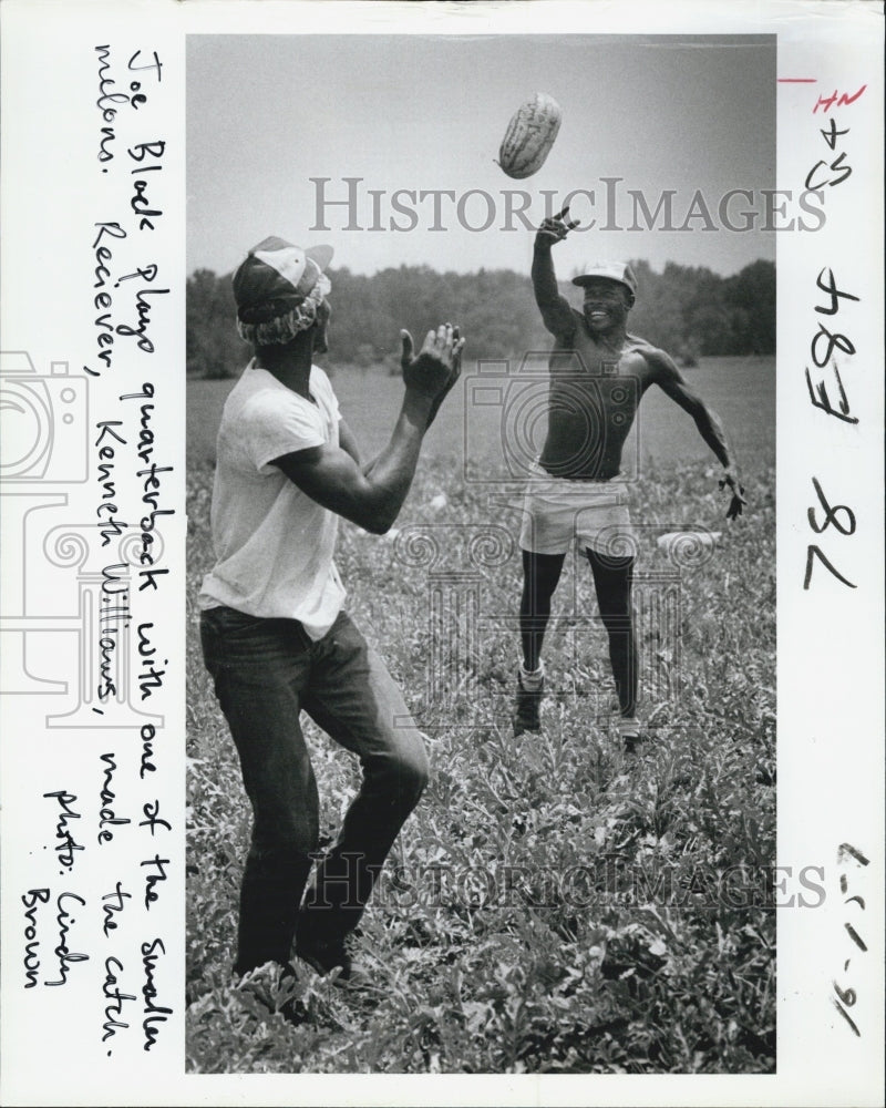 1985 Press Photo &quot;Melon Ball&quot; - Historic Images