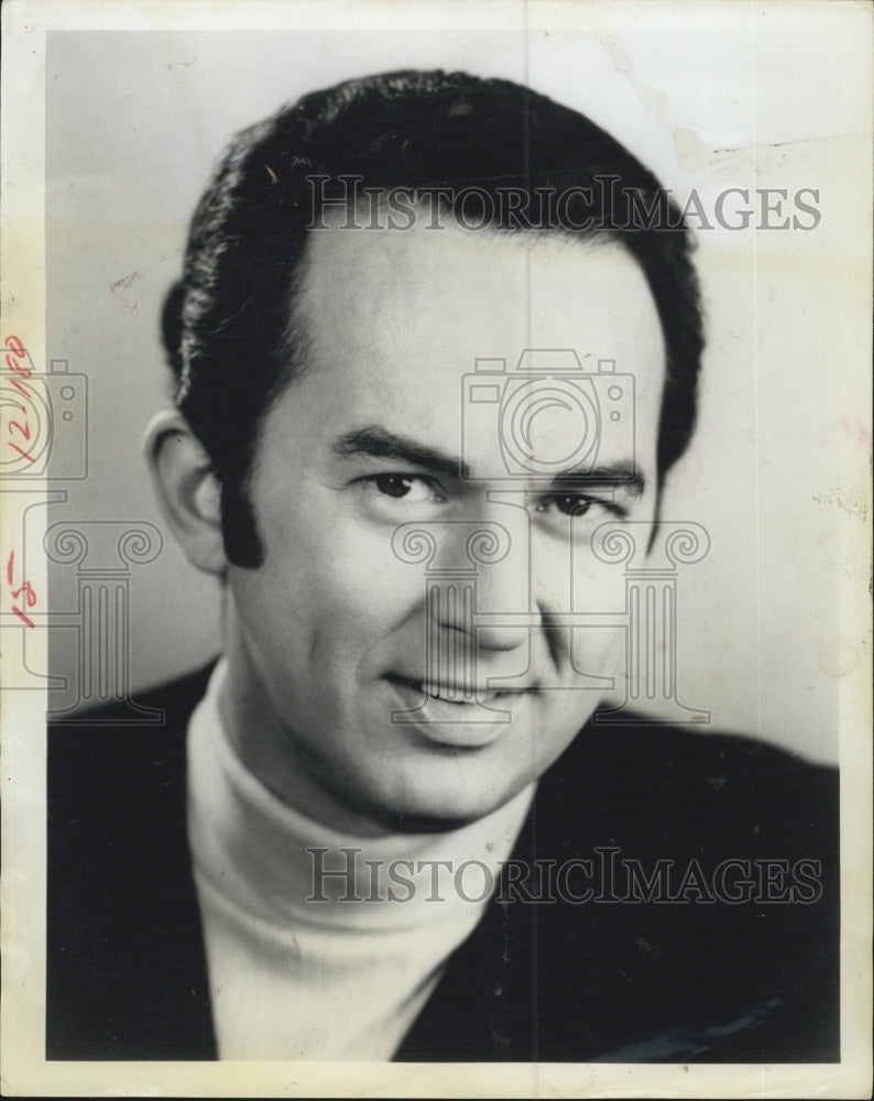 1965 Singer Julian Patrick Opera Baritone Metropolitan Opera Public - Historic Images