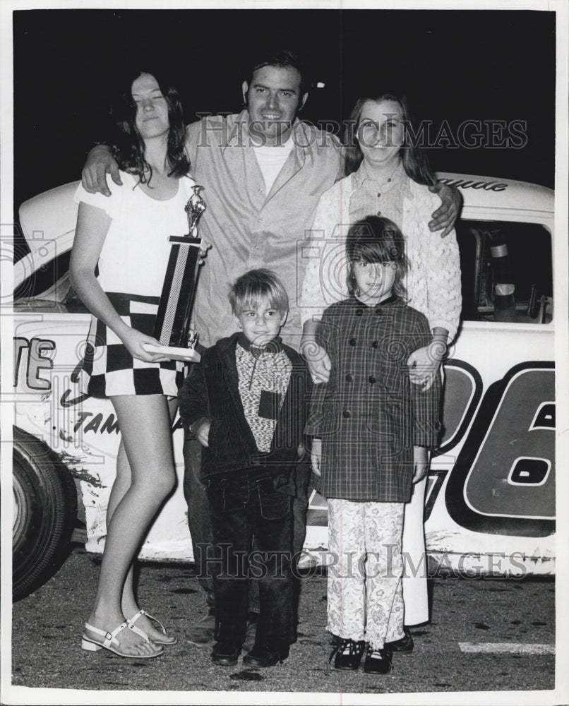 1972 Gary Patnaude at Sunshine Speedway. - Historic Images