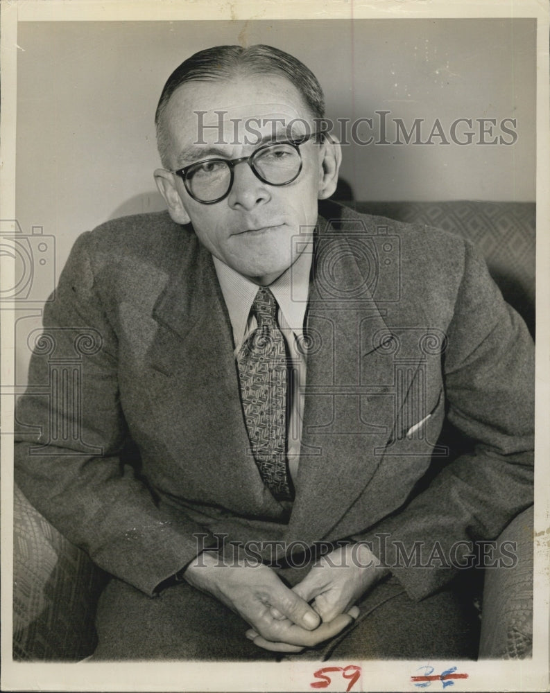 Press Photo Alan Paton, author - Historic Images