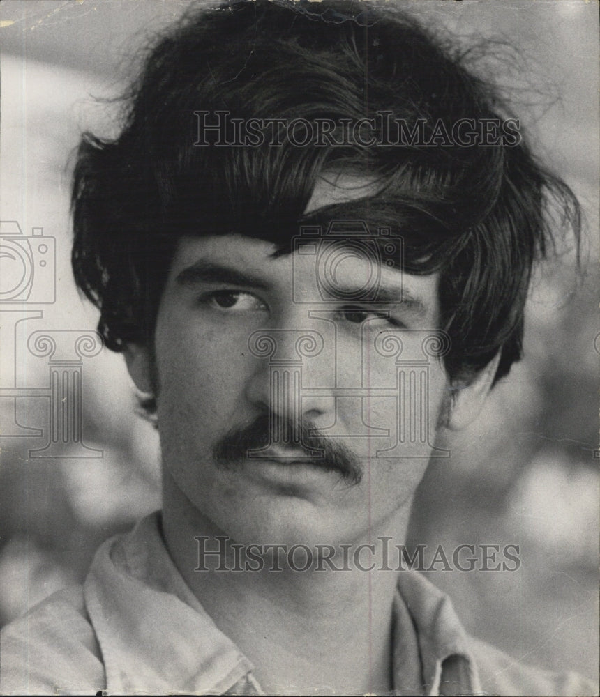 1971 Press Photo Jack &quot;Radical Jack&quot; Lieberman&quot; Capitalism Critic Florida State - Historic Images