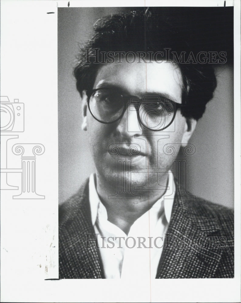 1989 Press Photo Errol Morris, film director. - Historic Images