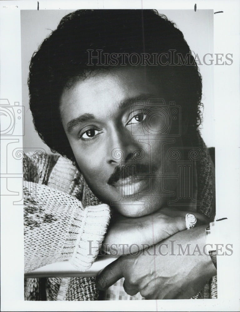 1991 Press Photo Gospel Singer Jessy Dixon Closeup Portrait - Historic Images