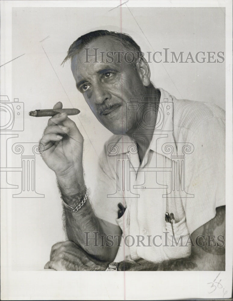 1951 Gordon S. Disbury, retired Coast Guard. - Historic Images