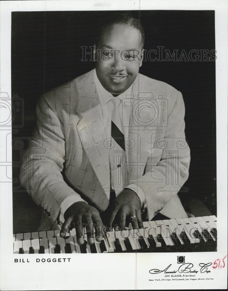 1996 Press Photo Bill Doggett, pianist. - Historic Images