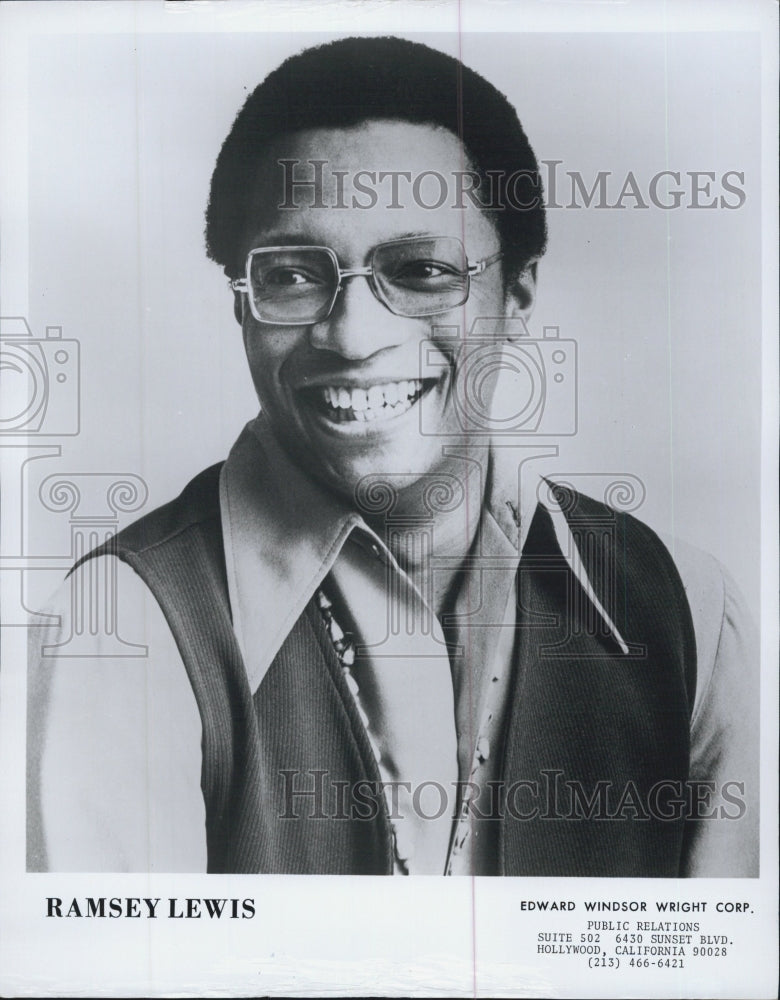 1974 Press Photo Ramsey Lewis - RSG59429 - Historic Images