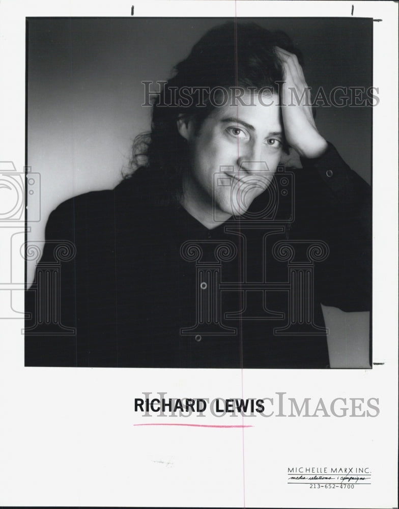 1990 Press Photo Actor Richard Lewis - Historic Images