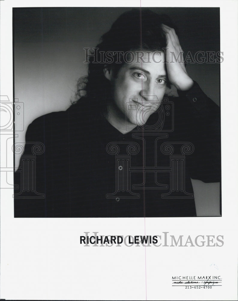 1990 Press Photo Actor Richard Lewis - Historic Images