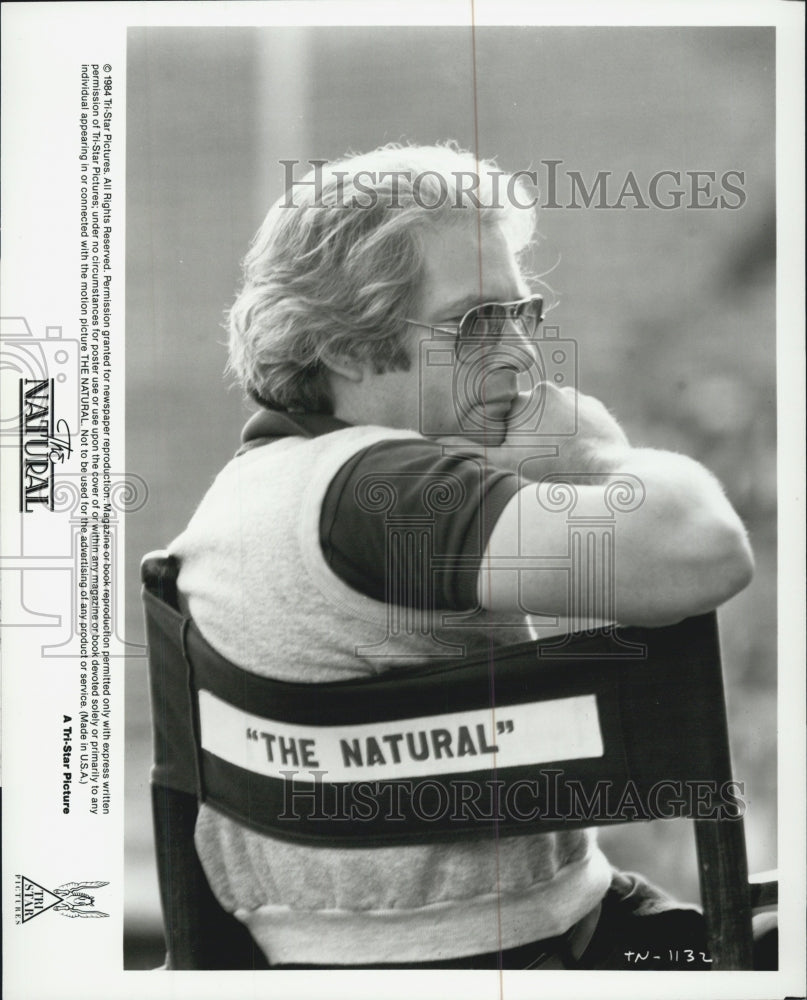 1988 Press Photo Barry Levinson director of "The Natural" - Historic Images