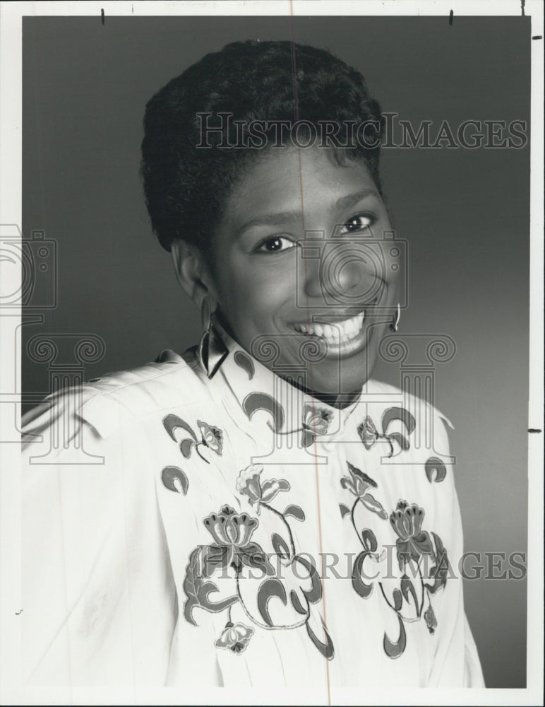 1990 Press Photo Dawnn Lewis in &quot;A Different World&quot; - Historic Images
