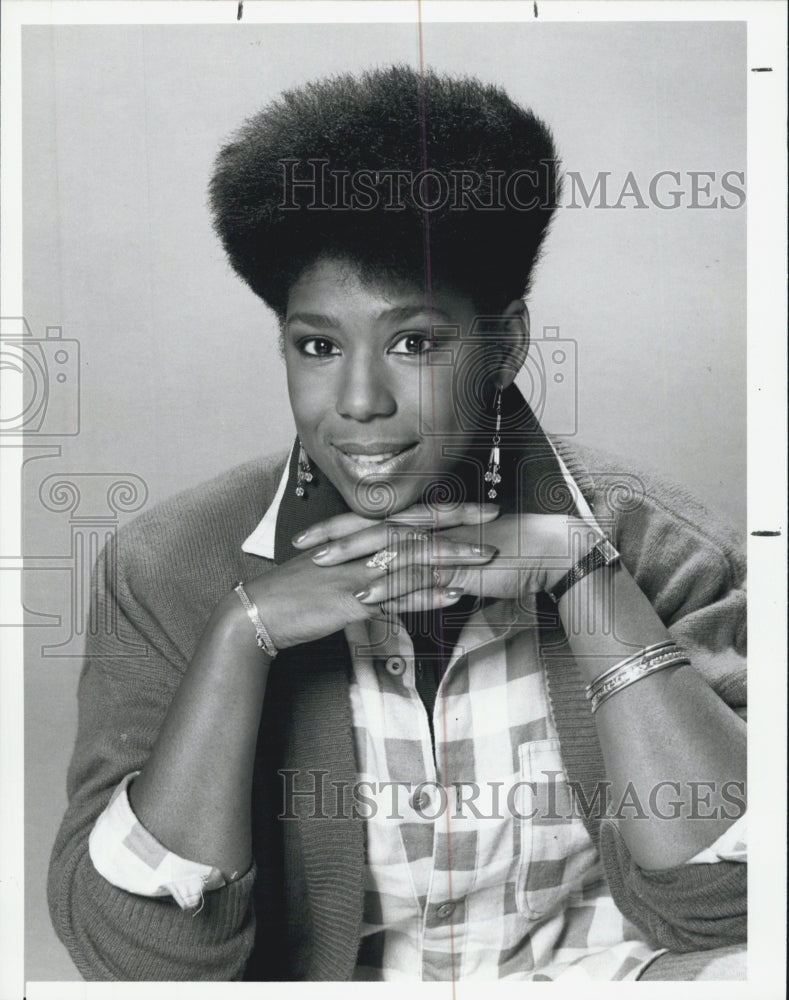 1987 Press Photo Dawnn Lewis "A Different World" - Historic Images