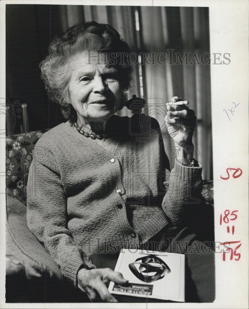 1973 Dr Anna Forbes Liddell Retired FSU Professor - Historic Images