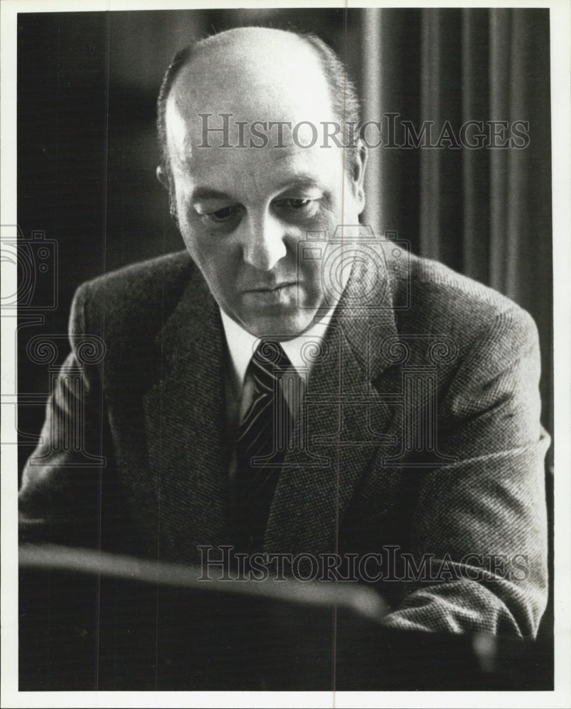 1980 Press Photo Czech pianist Ivan Moravec - Historic Images