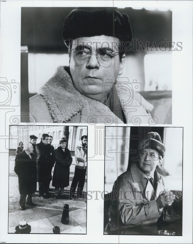 Press Photo Michael Londsdale French actor. - Historic Images