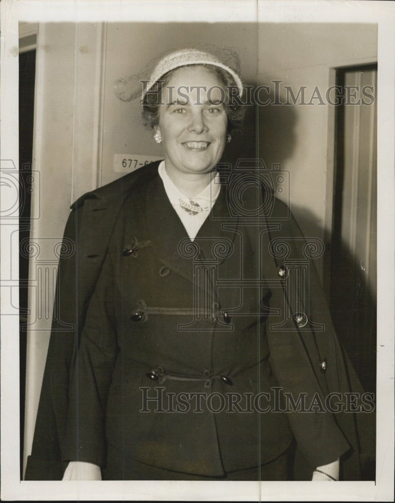 1952 Mrs. Oswald B. Lord Chairman Citizens For Eisenhower Committee - Historic Images