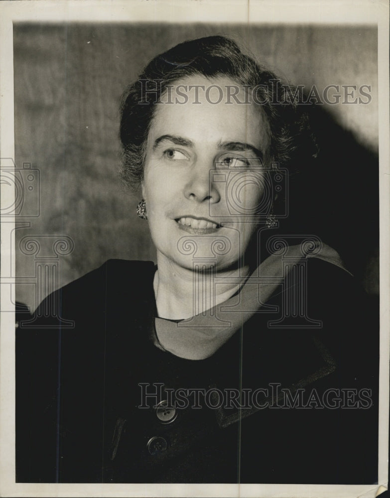 1953 Mrs Oswald Lord Rep to UN Commission on Human Rights - Historic Images