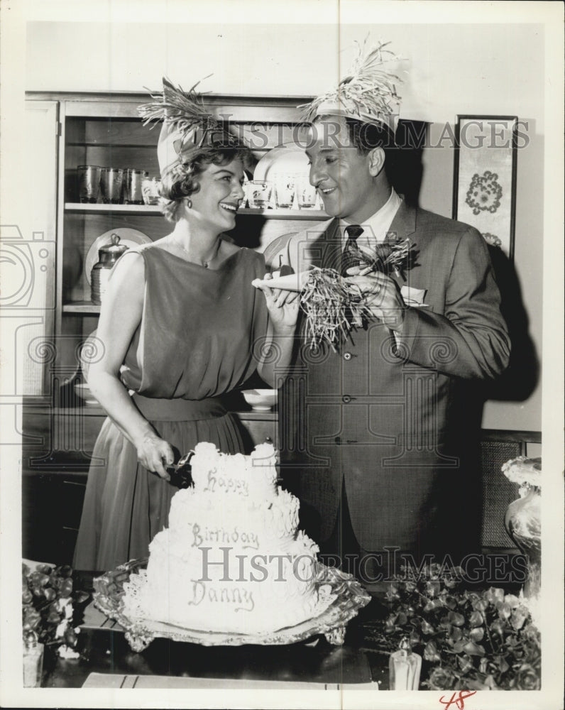 1972 Marjorie Lord &amp; Danny Thomas - Historic Images