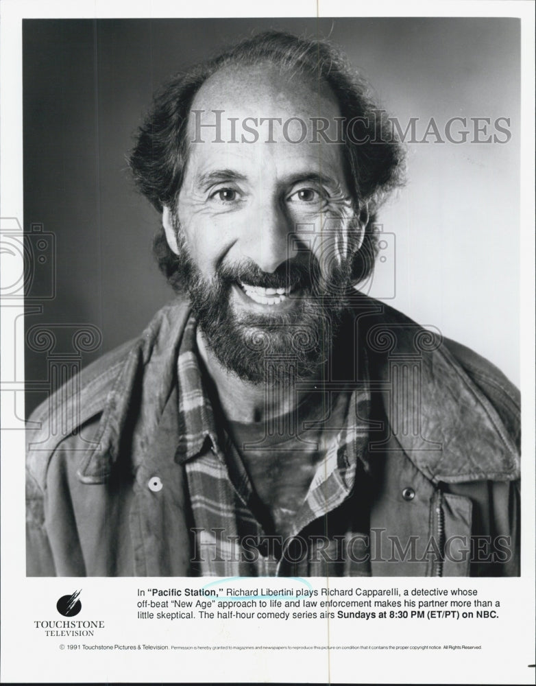 1991 Press Photo "Pacific Station" Richard Libertini Capparelli - Historic Images