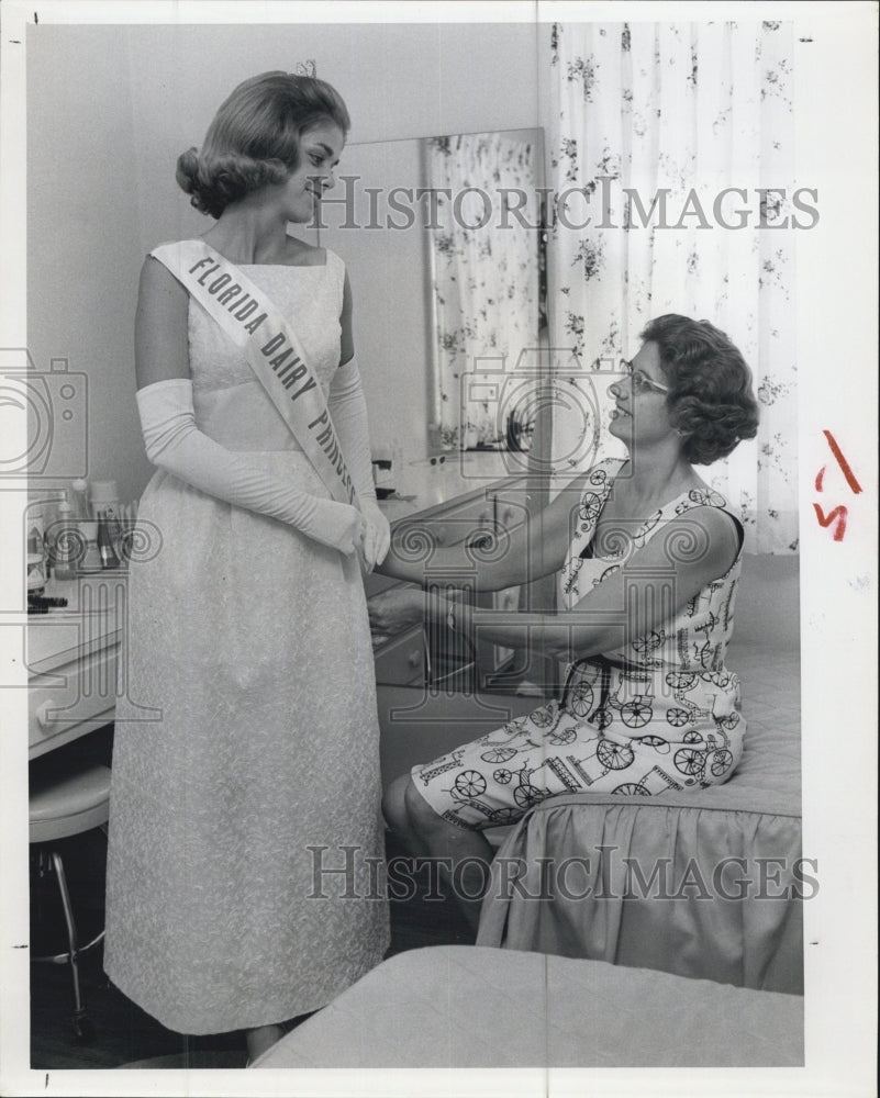 1965 Press Photo Florida Dairy Princess Ruth Ann Moore - RSG60253 - Historic Images