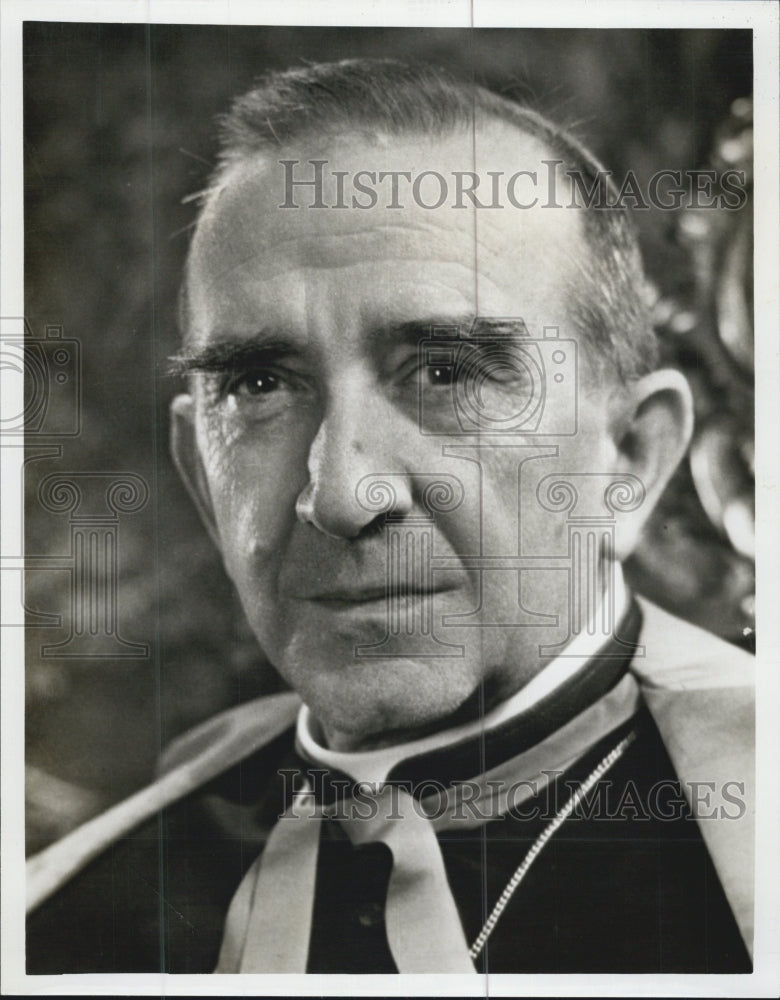 1966 Spanish Archbishop Dedicates Great Cross "The Beacon Of Faith" - Historic Images