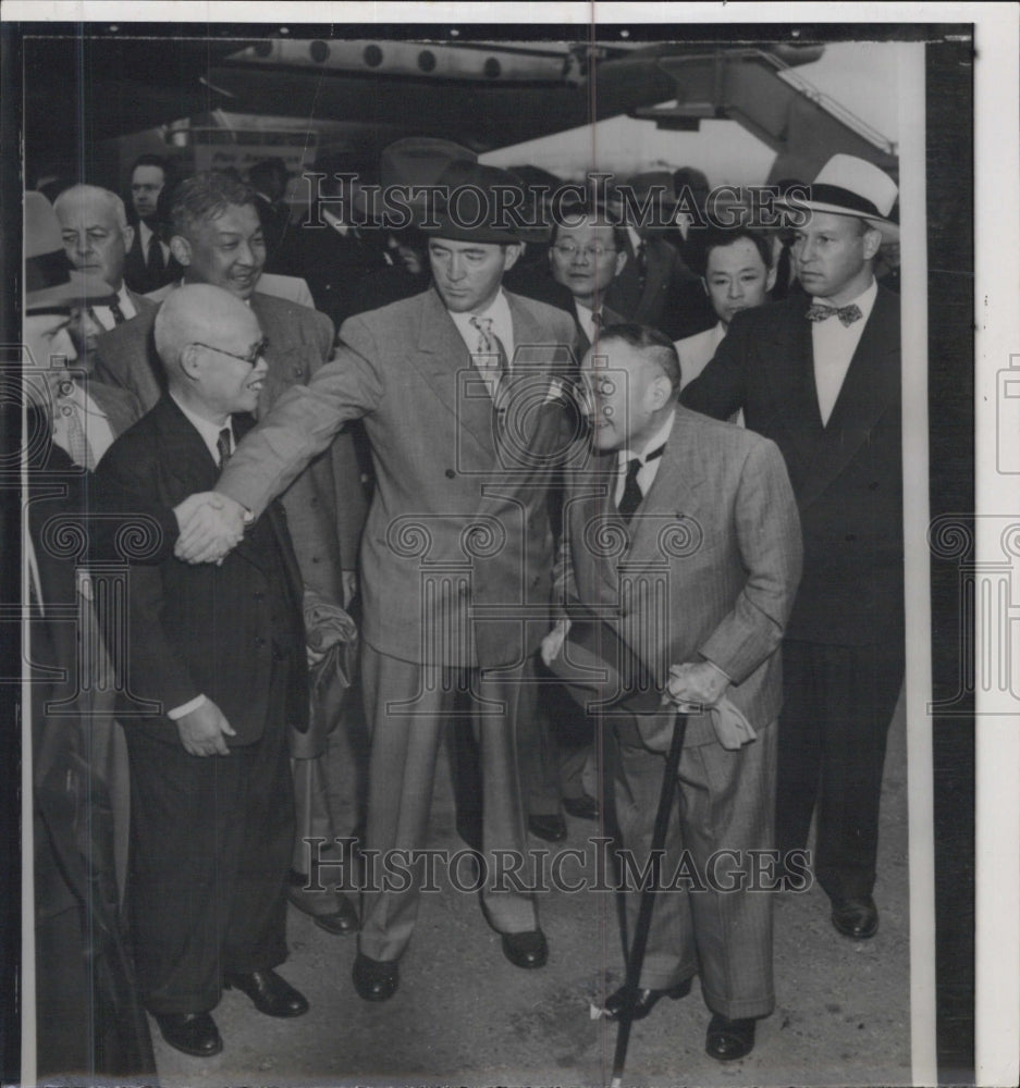 Press Photo Premier Shigeru Yoshiba - Historic Images