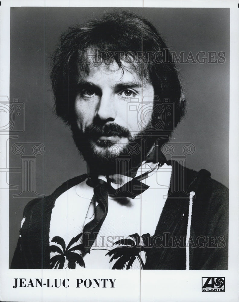 1977 Musician Jean-Luc Ponty - Historic Images