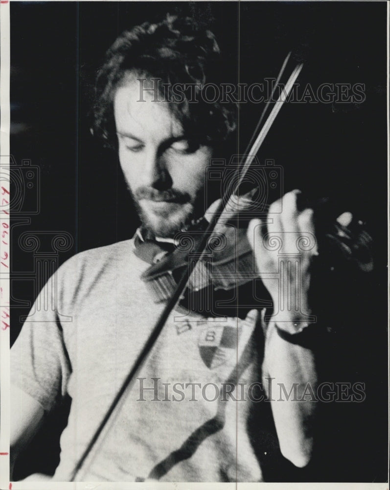 1973 Jazz Violinist Jean-Luc Ponty Performing - Historic Images