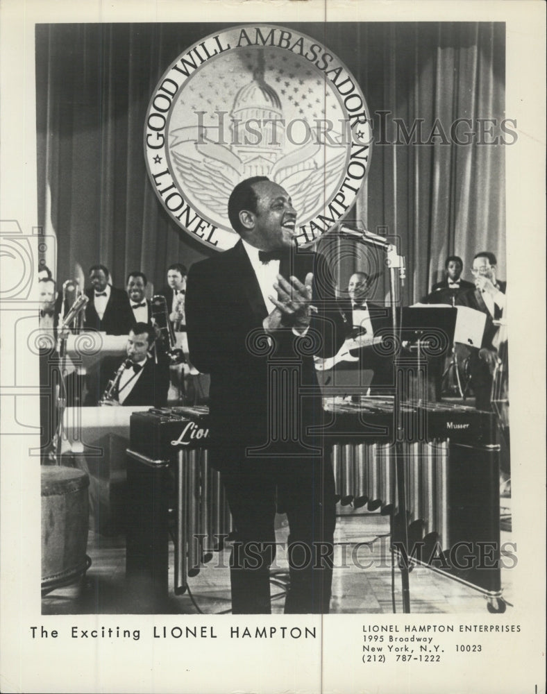 1978 Goodwill Ambassador, Lionel Hampton - Historic Images