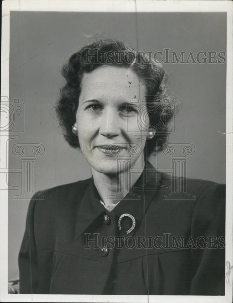 Press Photo Mrs. E.V. Pollard - Historic Images