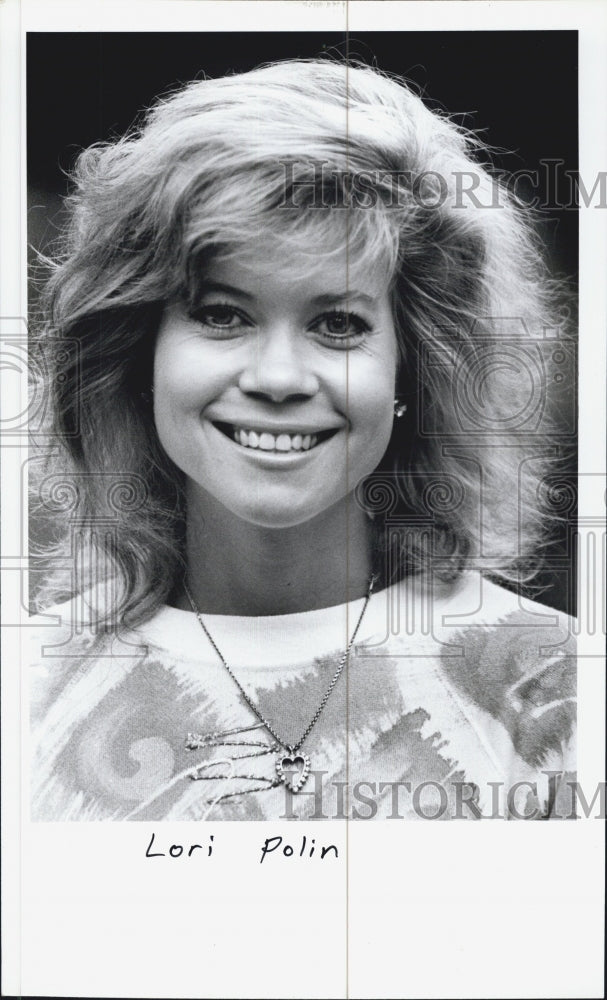 1988 Press Photo Lori Polin. - Historic Images