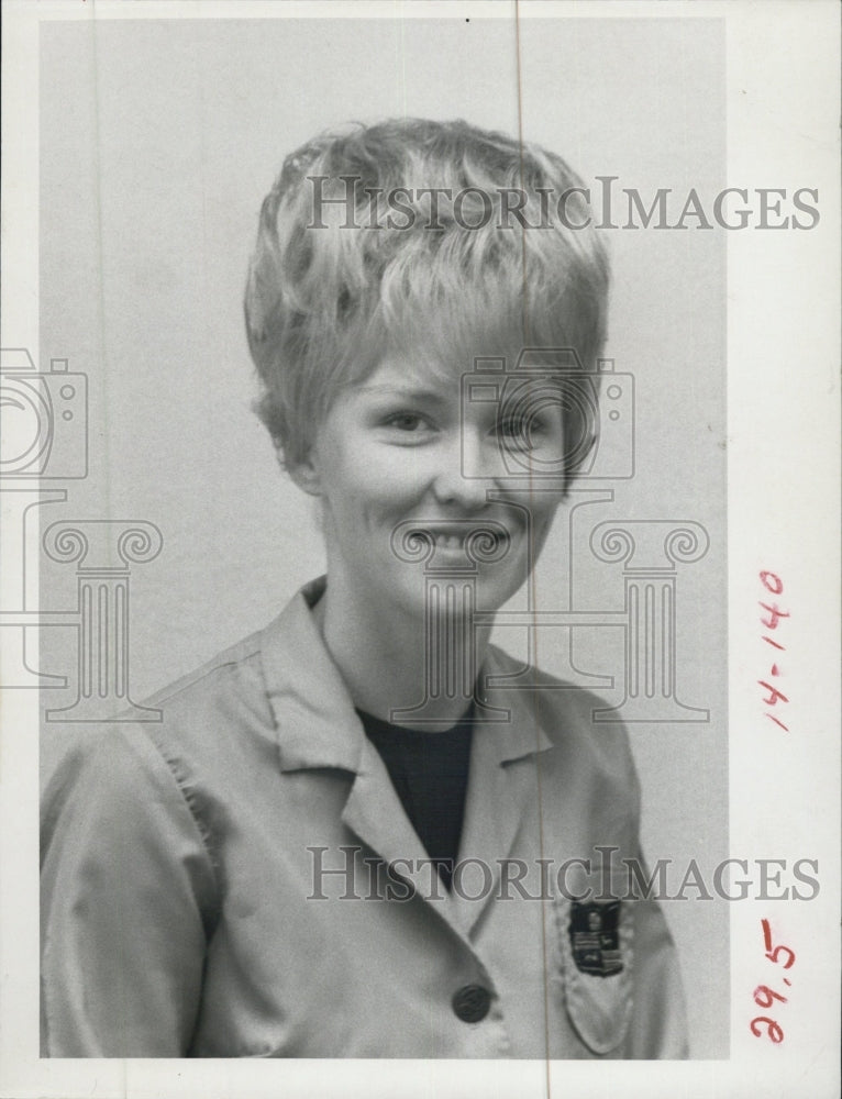 1967 Press Photo Barbara Polukey Official Portrait - RSG61107 - Historic Images