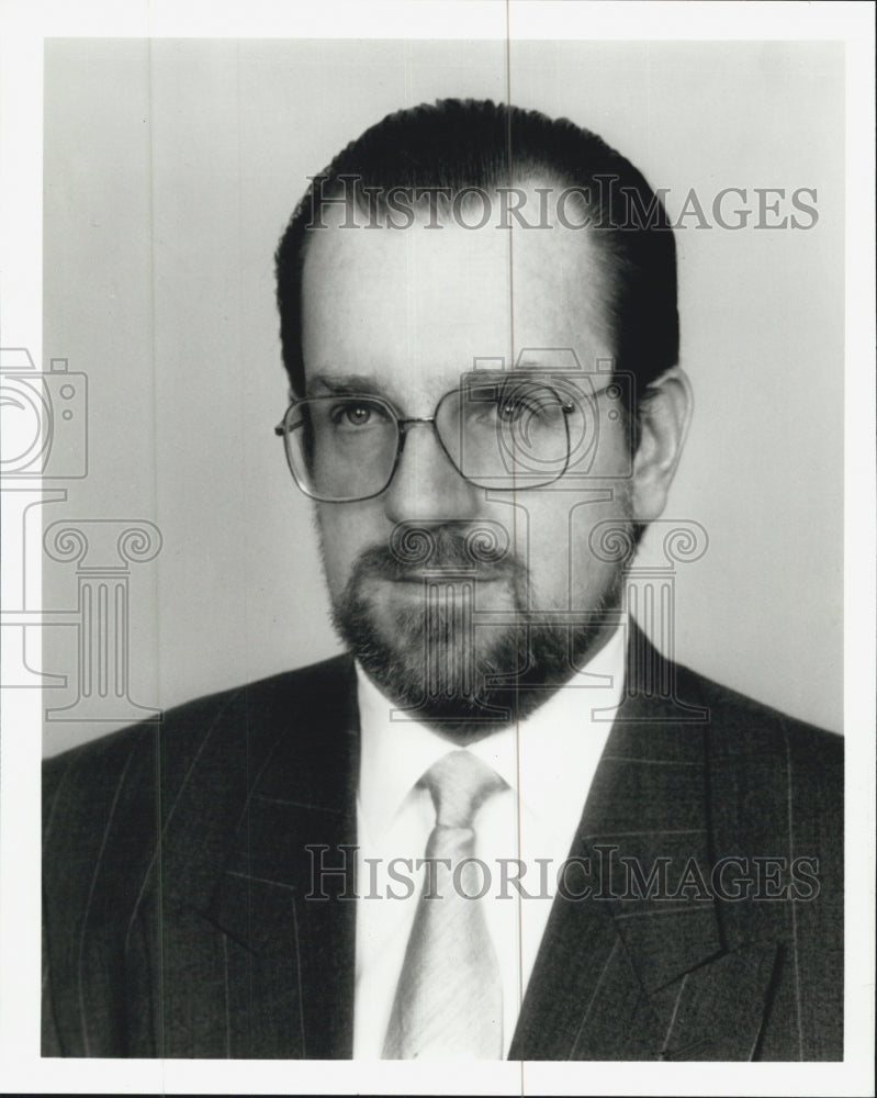 1993 Press Photo CBS Planning And Research Senior Vice President David Poltrack - Historic Images