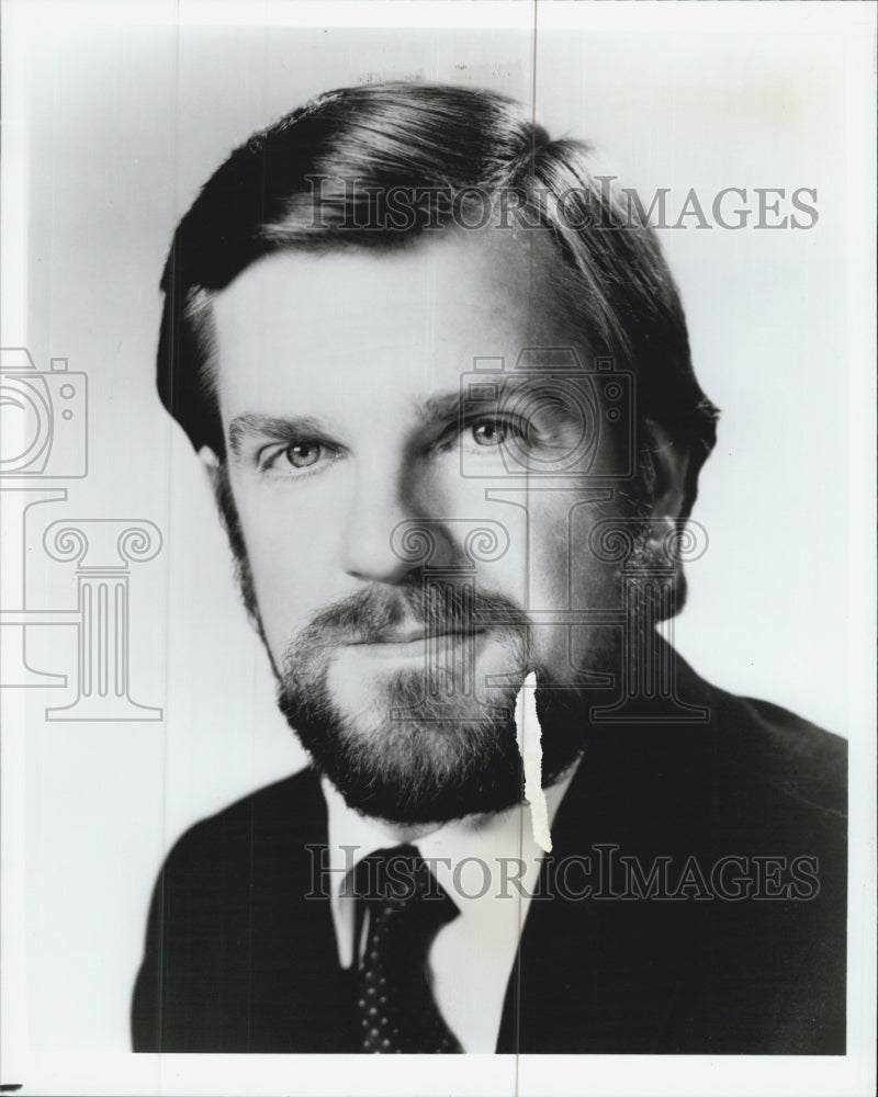 1987 Press Photo David Poltrack Vice President Of Research CBS Broadcast Group - Historic Images