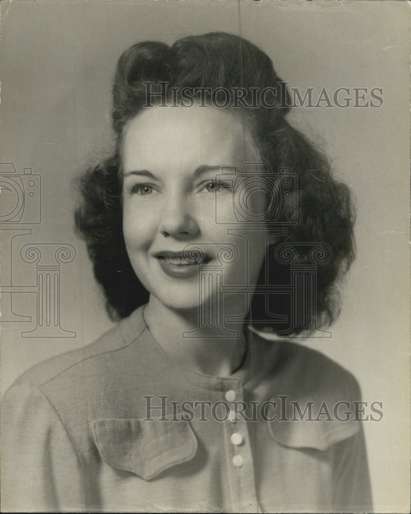 1950 Actress Eva Willim Thomas Portrait - Historic Images