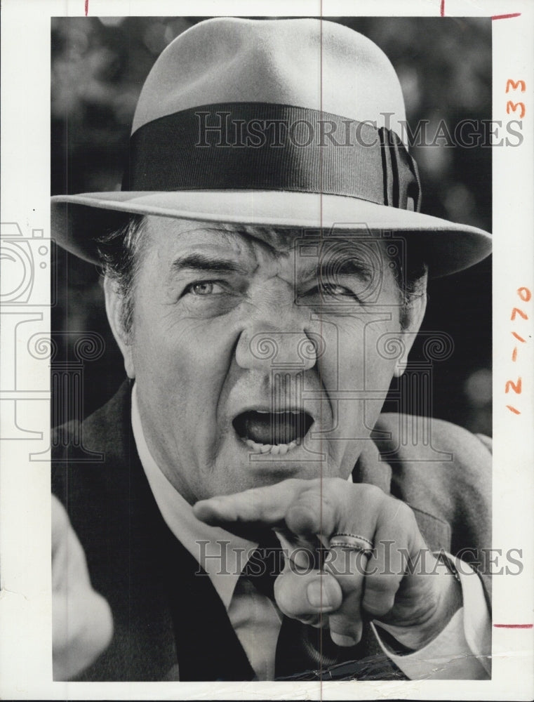 1974 The Streets Of San Francisco Series Actor Karl Malden Scene - Historic Images