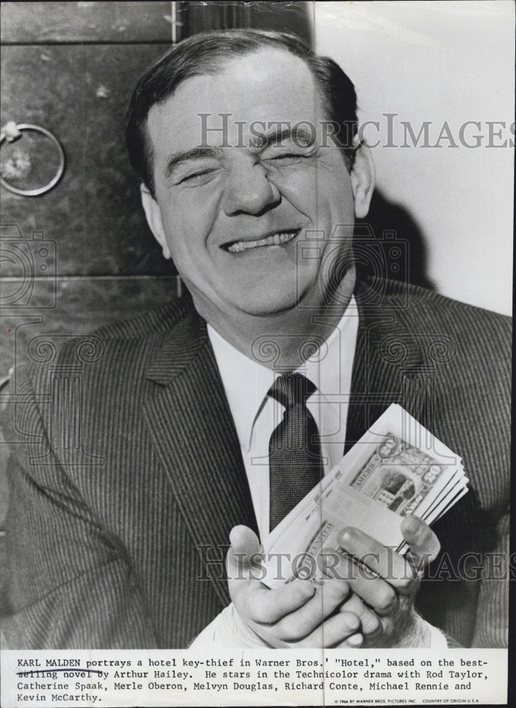 Press Photo Karl Malden Serbian America Actor. - Historic Images