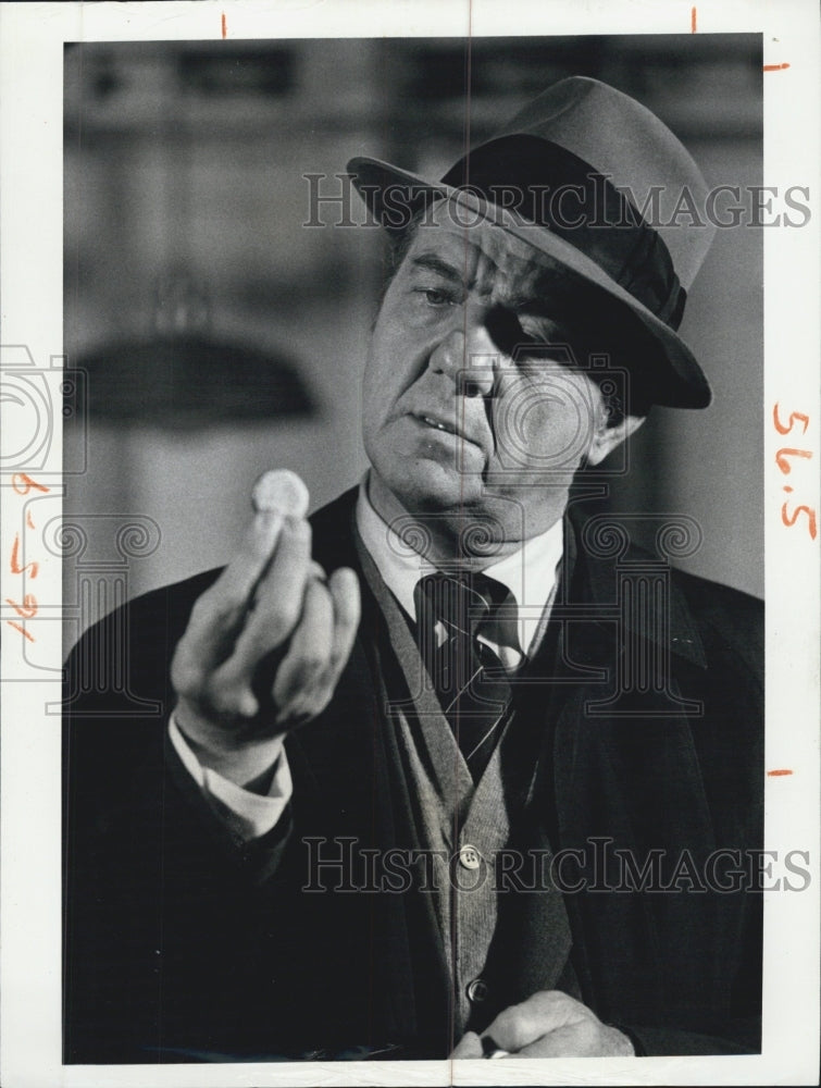 1974 Karl Malden Serbian American actor. stars as detective. - Historic Images