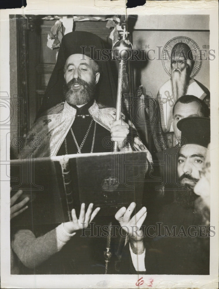 1980 Press Photo Archbishop Makarios of Cyprus - Historic Images